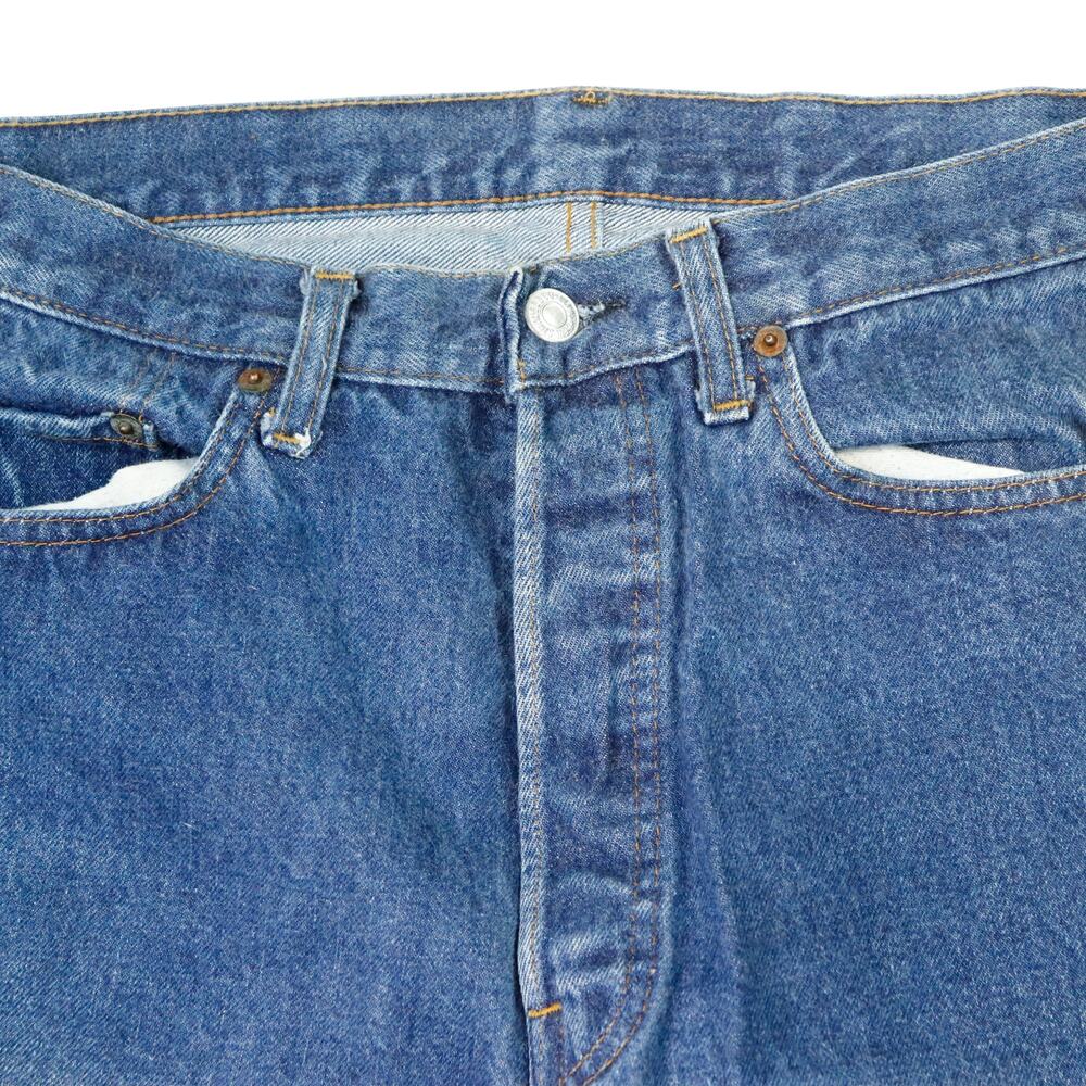 VTG RARE 80's Levi’s 501 Denim Jeans Redline selvedge Size 34 - Picture 2 of 10